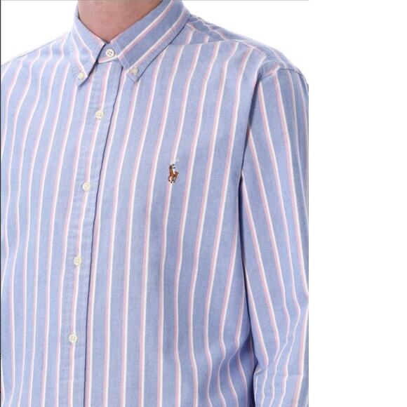 Polo Ralph Lauren Mens Classic Fit Stripe Button Down Shirt Size XXL 2XL NEW NWT - Picture 3 of 11